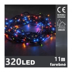 Vianočné osvetlenie LED 100 farebné
